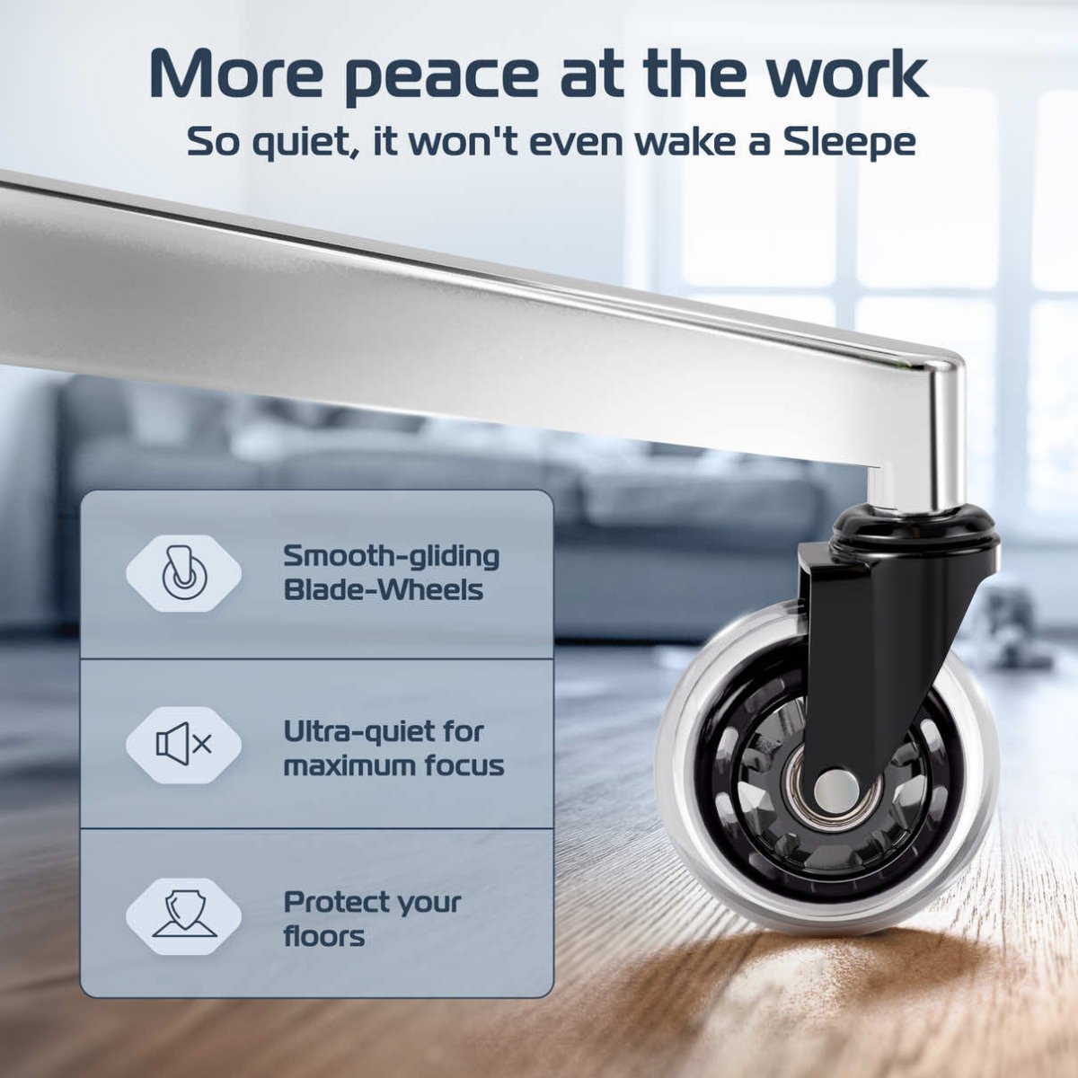 CLOUVOU SmartSeat – Ergonomic office chair - Clouvou Schwarz