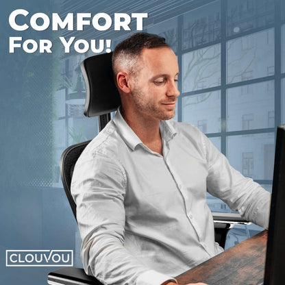 CLOUVOU CleverSeat - Best selling ergonomic office chair - Clouvou Schwarz