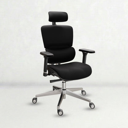 CLOUVOU MasterSeat – High - end ergonomic office chair - Clouvou Schwarz