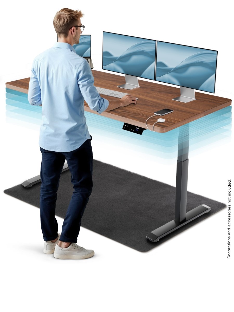 MasterDesk – Premium Height - Adjustable Standing Desk - Clouvou 160 x 80cm